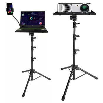 MOZOS PL1 Tripod stovas projektoriui, nešiojamam kompiuteriui, planšetei