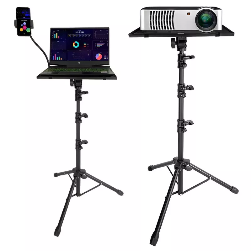 MOZOS PL1 Tripod stovas projektoriui, nešiojamam kompiuteriui, planšetei