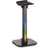 MOZOS D11 RGB LED ausinių stovas su USB šakotuvu ir garso išvestimi