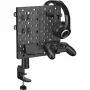 MOZOS OA1 Perforated Board Desk Organizer, Black, Steel