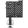 MOZOS OA1 Perforated Board Desk Organizer, Black, Steel