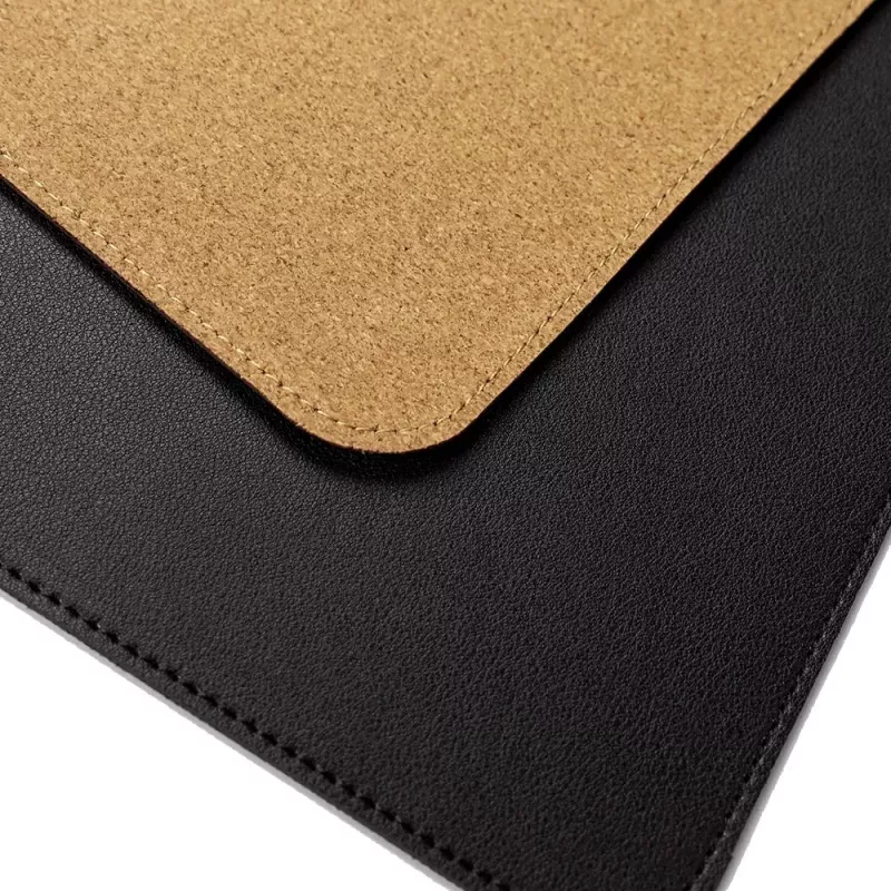 MOZOS LDP1260 Premium Leather Desk Mat 1200x600 mm Black