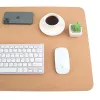 MOZOS LDP1260 Premium Leather Desk Mat 1200x600 mm Black