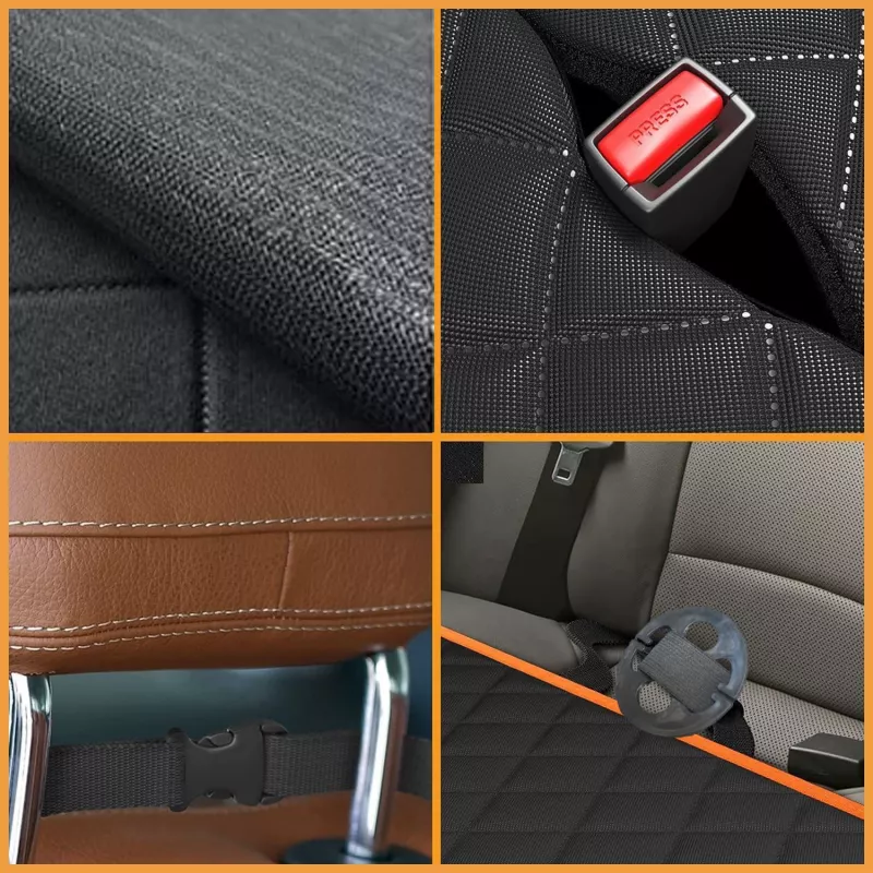 MOZOS SC-XL Automobilinė sėdynės apsauga šunims, juoda, 147x137 cm, Oxford 600D, vandeniui atspari, universali
