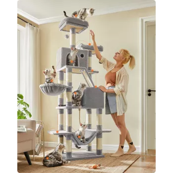 MOZOS Kitty Tree Large Cat Tree for Cats High 206 cm