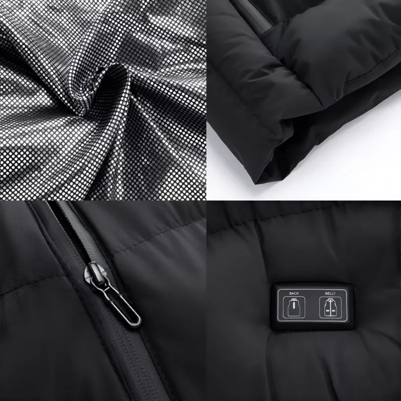 MOZOS HV5 Šildoma elektrinė liemenė unisex XL