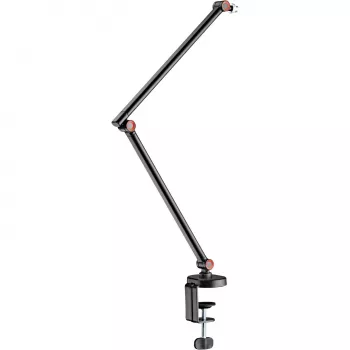 MOZOS SB44 Stalo mikrofono rankena juoda