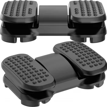 MOZOS FS6 reguliuojama ergonomiška pakojė su masažiniais gumbeliais, juoda