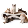MOZOS KITTY-SPIKE Kačių draskyklė ir poilsio lovelė, kartoninė, didelė, 86 cm XXL
