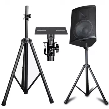 MOZOS SPK2-STAND kolonėlių stovas 100 kg juoda pora