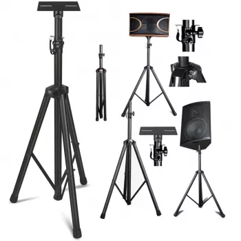 MOZOS SPK2-STAND kolonėlių stovas 100 kg juoda pora