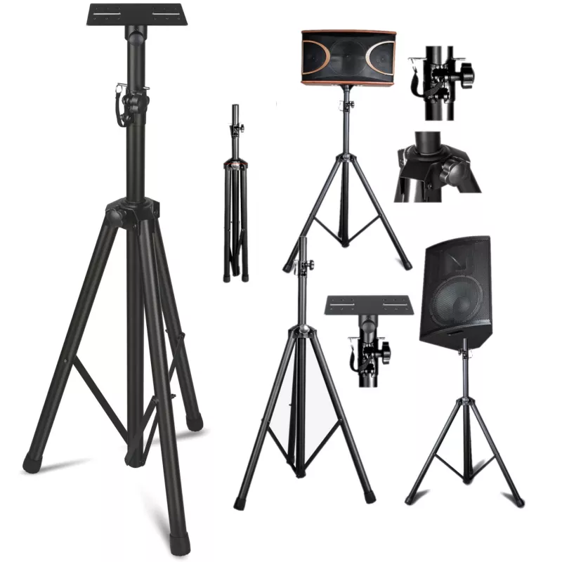 MOZOS SPK2-STAND kolonėlių stovas 100 kg juoda pora