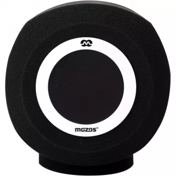 MOZOS PS-4 Sferinis putplasčio mikrofonų pop filtras / vėjo gaubtas, juodas