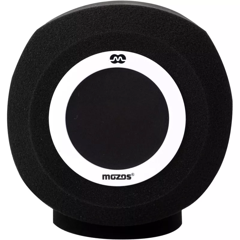 MOZOS PS-4 Sferinis putplasčio mikrofonų pop filtras / vėjo gaubtas, juodas