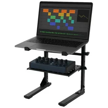 MOZOS LS8 Metal Laptop / Mixer Stand Black