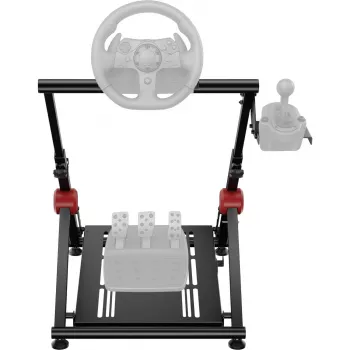 MOZOS SGS3 Racing Wheel Stovas, sulankstomas plieninis kėbulas, skirtas Logitech G29/G920/G923/G27/G25, Thrustmaster, Fanatec