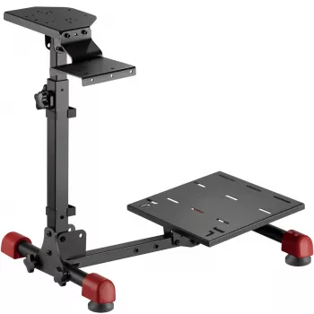 MOZOS SGS4 Lenkimo ratų stovas, skirtas Logitech G25/G27/G29/G920/G923, Thrustmaster, Fanatec - Juodas