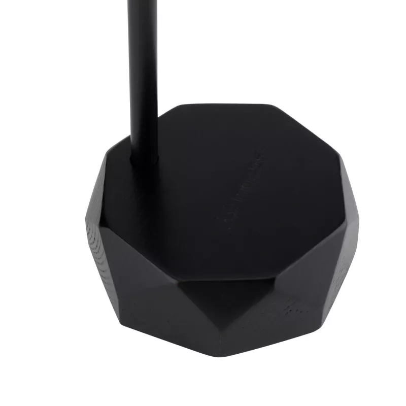 MOZOS HS-PRO ausinių stovas ant ausinių juostos, juodas