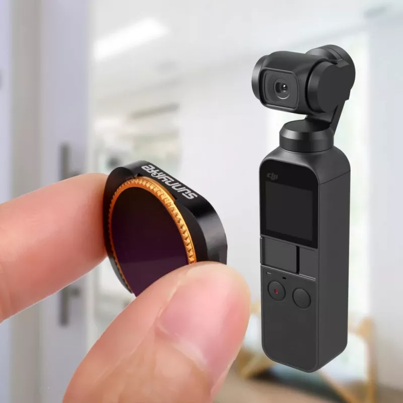 SUNNYLIFE Circular Polarizer CPL Filtras, skirtas DJI Osmo Pocket - OP-FI363-C