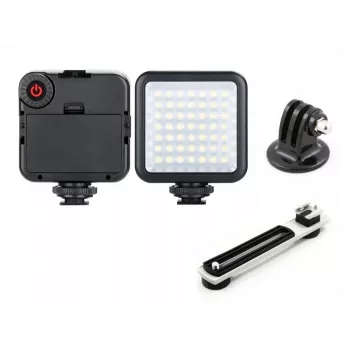 ULANZI SB5033 LED Video Light 49 Beads su Cold Shoe bėgeliu