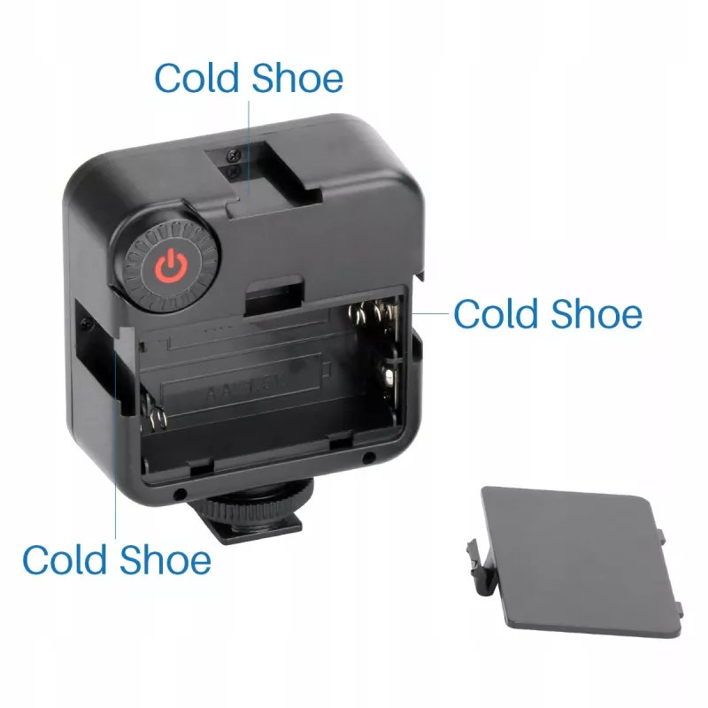 ULANZI SB5033 LED Video Light 49 Beads su Cold Shoe bėgeliu