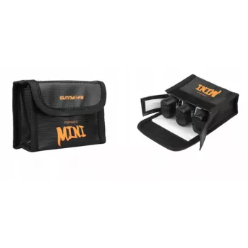 SUNNYLIFE Fireproof Battery Safe Bag, skirta DJI Mavic Mini / Mini 2 / Mini SE – talpina 3 baterijas