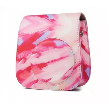 LOVEINSTANT Case Cover Pouch, skirta Fujifilm Instax Mini 11 – Brush Strokes raštas