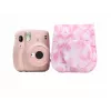 LOVEINSTANT apsauginis dėklas, skirtas Fujifilm Instax Mini 11 – Watercolor Pink Blurs