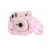 LOVEINSTANT apsauginis dėklas, skirtas Fujifilm Instax Mini 11 – Watercolor Pink Blurs