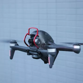 SUNNYLIFE Metalinis gimbalo ir kameros apsauginis dangtelis, skirtas DJI FPV Combo dronui – juoda