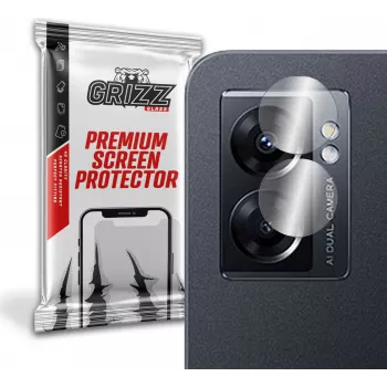 GrizzGlass Hybrid Glass Camera Lens Protector, skirta Oppo A77 5G