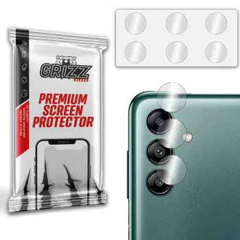 GrizzGlass Camera Lens Protector, skirta „Samsung Galaxy A04s“ – Grūdintas stiklas 9H