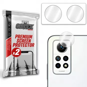 GrizzGlass HybridGlass Camera Lens Protector, skirta Xiaomi Redmi Note 12 Pro 4G