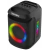 Tonsil Party Dance 800 nešiojamas Bluetooth garsiakalbis su karaoke, disko LED, 80 W RMS, 2x8 inch žemų dažnių garsiakalbiais, juodas