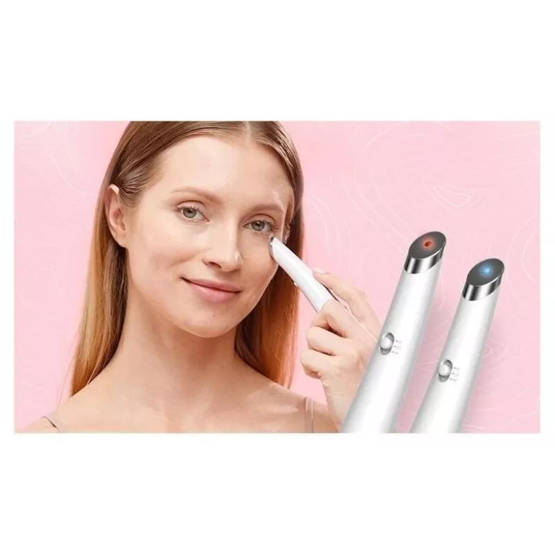 Odos priežiūros prietaisų rinkinys Garett Beauty Multi Clean (baltas) + Glow Eye (baltas)