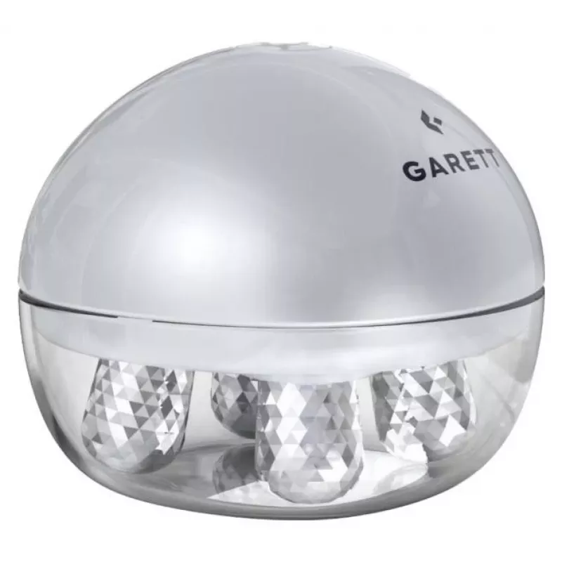 Garett Beauty Pretty Face + Glow Eye White – Daugiafunkcinis veido ir akių grožio prietaisas su LED terapija, valymu ir masažu