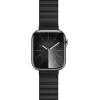 Crong Eclipse Odinė Magnetinė Apyrankė Apple Watch 44/45/46/49 mm (Juoda)