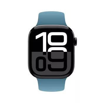 Crong Liquid Silicone Watch Strap, skirtas Apple Watch 38/40/41/42 mm – Marine Blue