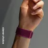 Crong Nylon Sport Band, skirta Apple Watch 38/40/41/42 mm (Magenta Fusion)
