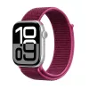 Crong Nylon Sport Band, skirta Apple Watch 38/40/41/42 mm (Magenta Fusion)