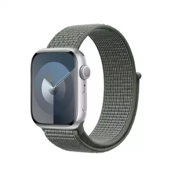 Crong Nylon Sport Band, skirta Apple Watch 38/40/41/42 mm (Military Green)