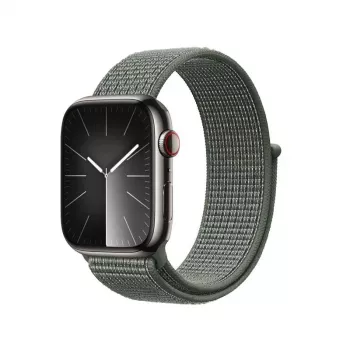 Crong Nylon Sport Band, skirta Apple Watch 38/40/41/42 mm (Military Green)