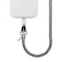 Crong Phone Crossbody Lanyard su sidabrine grandinėle - Universalus išmaniojo telefono dirželis