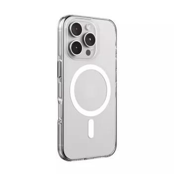 Crong Clear MAG Pro Dėklas, skirtas iPhone 16 Pro Max, su MagSafe (permatomas)