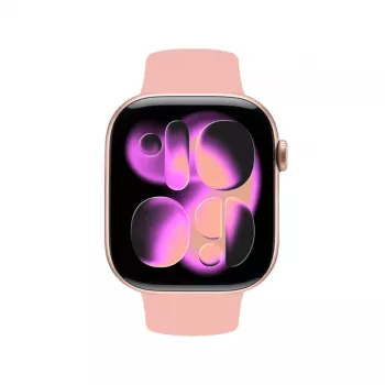 Crong Liquid – dirželis, skirtas Apple Watch 38/40/41/42 mm (spalva: Salmon)