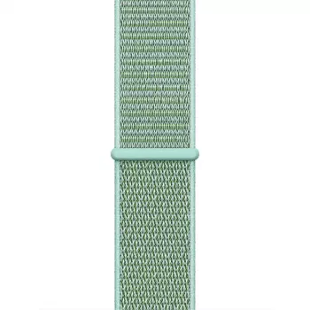 Crong Nylon Sport Loop, skirta Apple Watch 38/40/41/42 mm, žalia