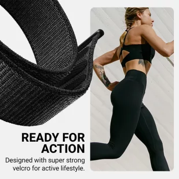 Crong Nylon Band, skirta Apple Watch 38/40/41/42 mm, mėlyna