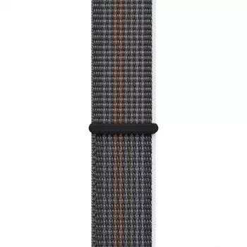 Crong Nylon Sport Loop, skirta Apple Watch 44/45/46/49 mm, pilka