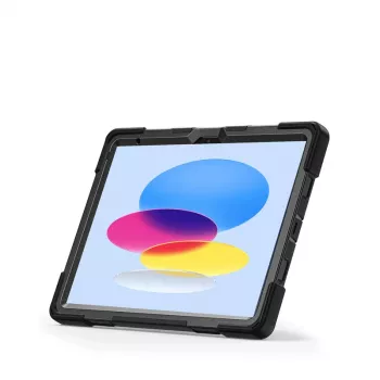 Crong Defender Plus apsauginis dėklas, skirtas iPad 11 A16 (2025) / 10,9 inch (2022), juodas