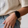 Crong Wave Band Braided Strap, Apple Watch 38/40/41/42 mm (Juoda)